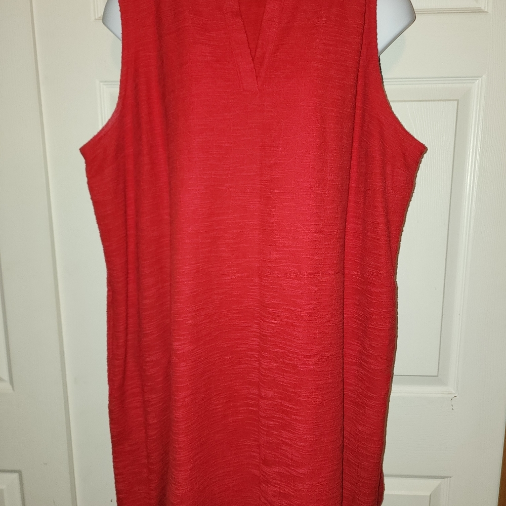 Liz red dress